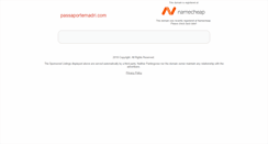 Desktop Screenshot of passaportemadri.com